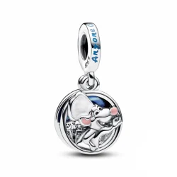 Charm compatibil cu bratara Pandora, model Disney Pixar Ratatouille, cu argint