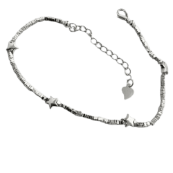 Brățară Reglabilă Diora, model „Silver Stars”