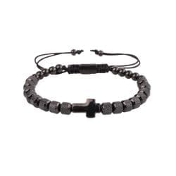 Brățară Bărbătească cu Charm Cruce Elegantă