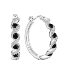 Cercei Silver si Zirconiu, marca Diora