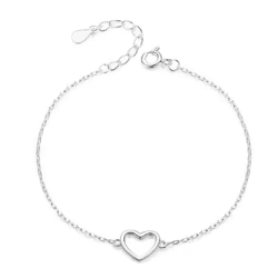 Brățară Diora cu Inimă, cu argint