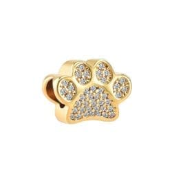 Charm Lucky Paw cu argint, marca Diora