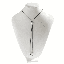 Colier Choker Minimalist cu Perlă Baroc