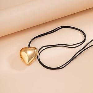 Colier Golden Heart - imagine 3