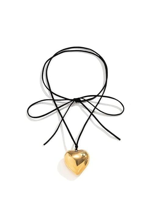 Colier Golden Heart