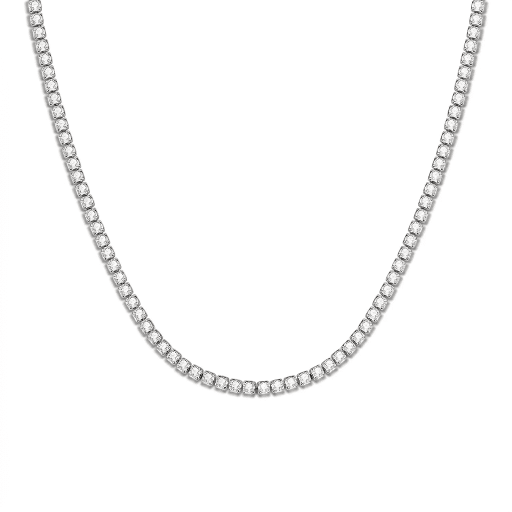 Colier Crystal Tennis, cu argint