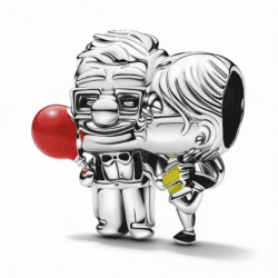 Charm cu argint „Iubire Eternă,Bunici”