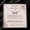 Cadou Bunică de la Nepoată – Colier cu Fundiță, Binecuvântarea Familiei