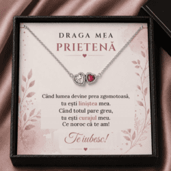 Brățară cu Inimioară „Draga Mea Prietenă” – Liniștea și Curajul Meu
