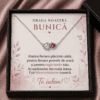 Brățară cu Inimioară „Draga Noastră Bunică” – Binecuvântarea Noastră