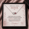 Brățară cu Inimioară „Draga Mea Soție” – Statornicie și Iubire