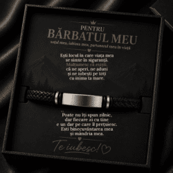 Brățară Bărbătească pentru Soțul Meu – Locul Meu Sigur